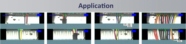 Wire Color Sequence Detector、Two-row Connector Wire Sequence Detector、Double-row Wires 的 Color Sequence 的样本显示