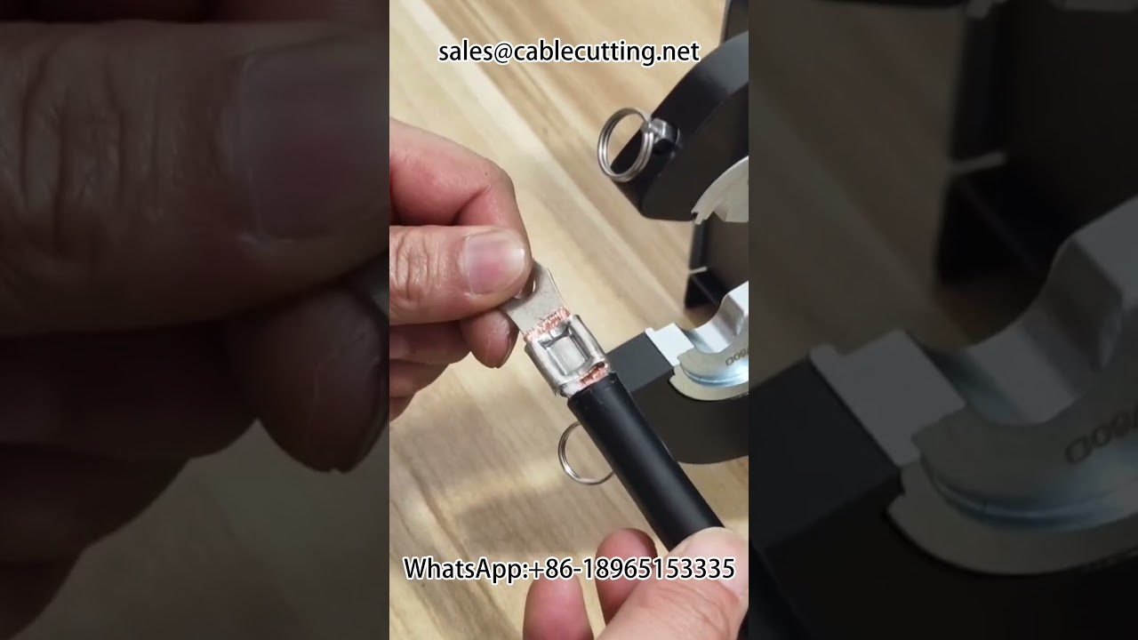 气动端子压接机500A压接点测试 #五金工具 #自动化设备