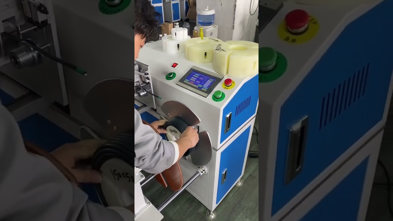 多功能自动绕线机 | 精准计米与整齐收卷