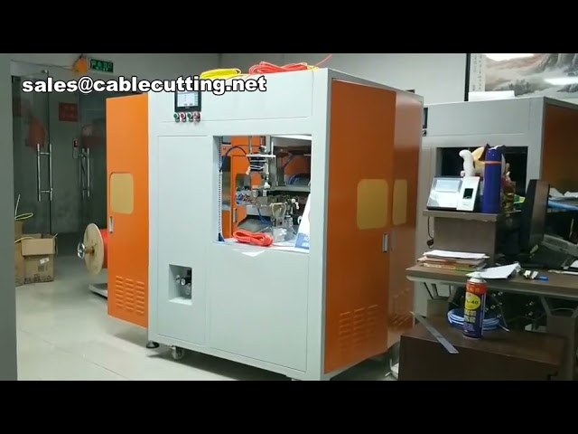 全自动线缆捆扎与切割一体机 | 高效线缆管理设备