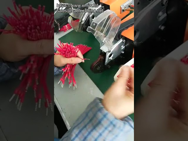 半自动气动线缆端子压接机 | 高效工厂自动化设备