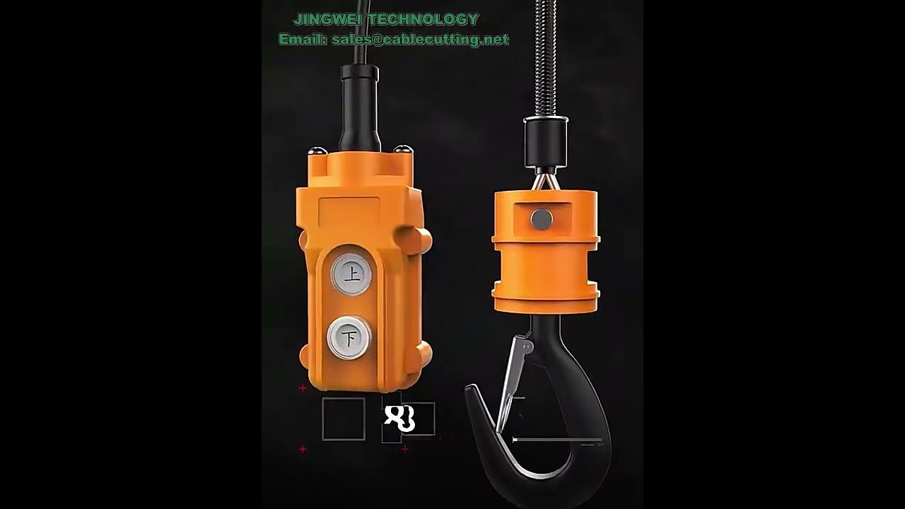 100kg-500kg 电动绞盘 220V/110V 便携式电动葫芦 工业级起重设备