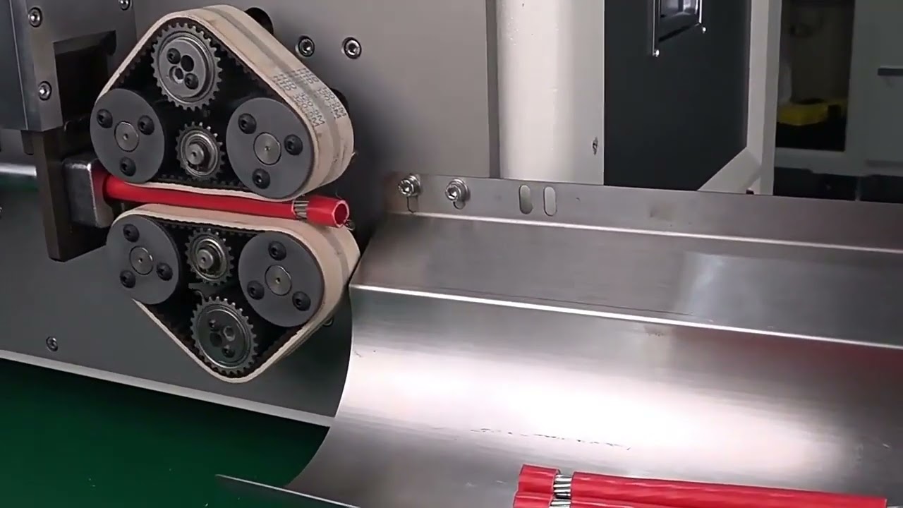 全自动电线剥线切管机 0.5mm²-70mm² 触屏控制 高效精准
