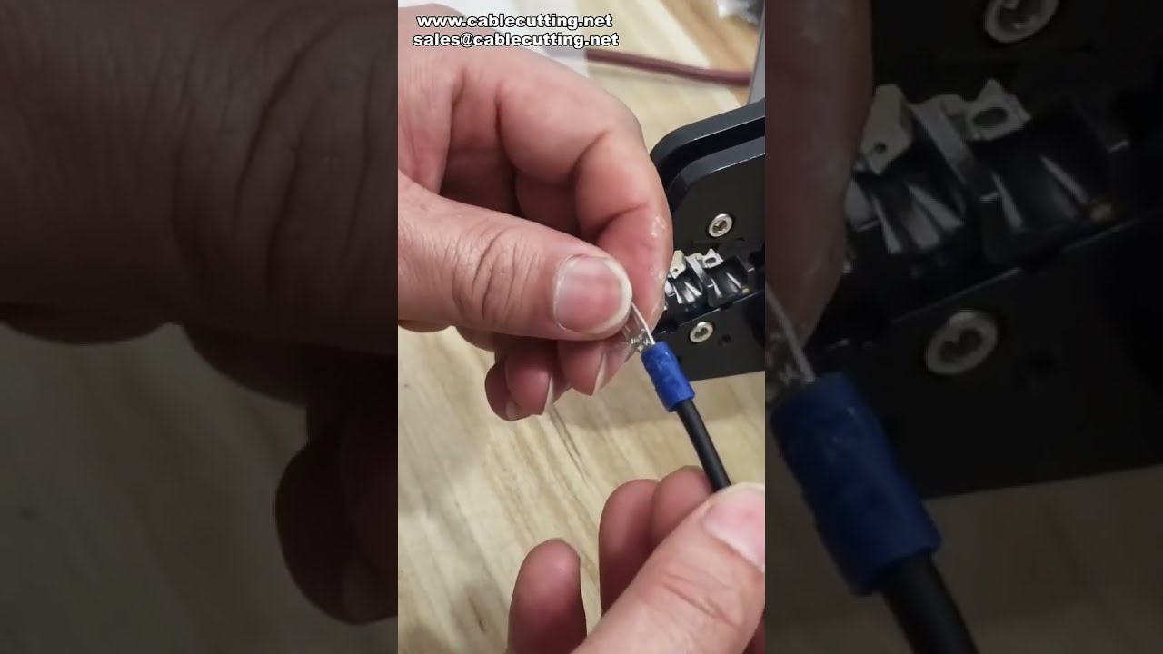 多功能气动端子压接机：高效测试各类端子 #工厂 #自动化设备