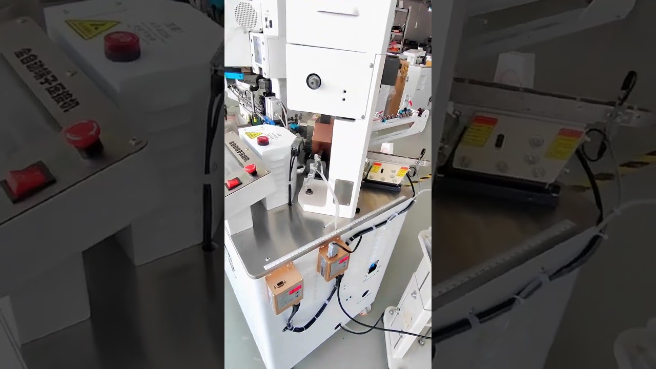 高性价比全自动散件端子线束加工方案 #工厂自动化