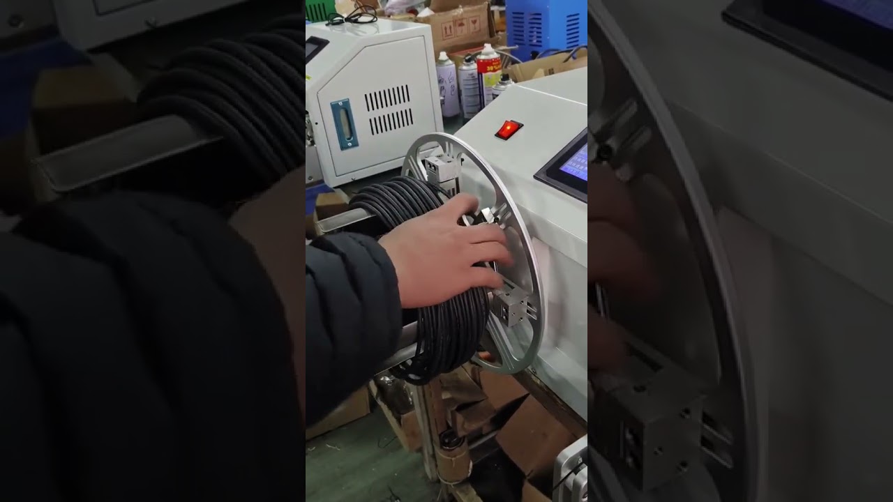 高效电线绕线、捆扎与打包一体机 | 自动化线束处理设备