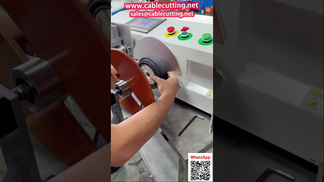 全自动电线处理机：计数、绕线、捆扎一体机，提升安防与网线包装效率