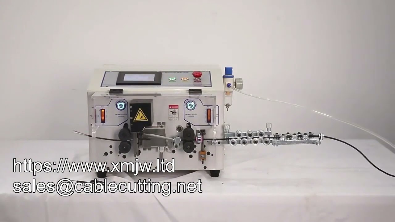 WPM 05rs Full Automatic Electrical Computer High Effective Multi Cores Cable Copper Wire Cutting Cor