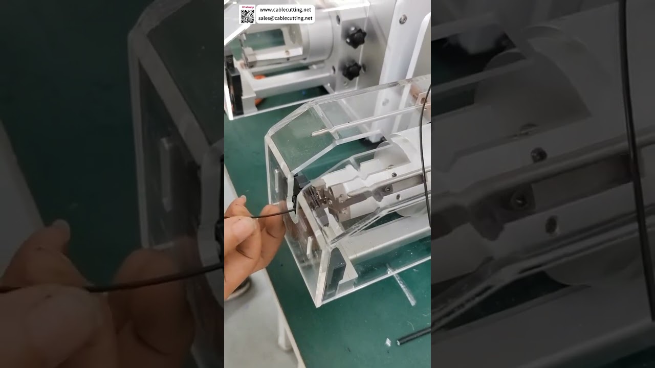 同轴特氟龙电缆剥线器：旋转刀片切割，确保内导体零损伤