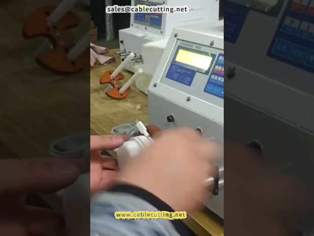 数据线自动绕线扎带机 | 高效线材捆扎设备