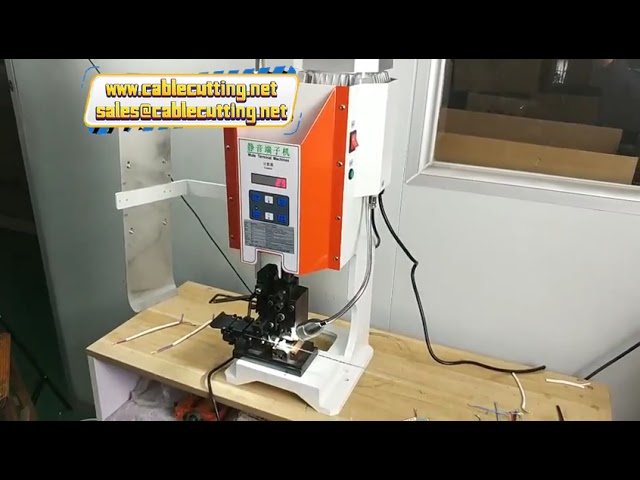 半自动端子压接机 | 高效精准的线束加工设备