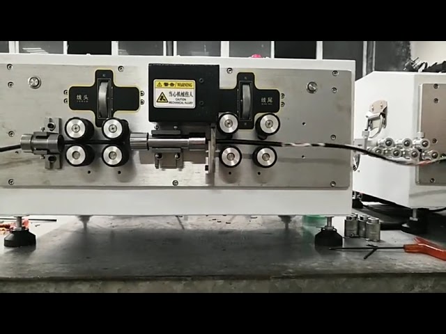 全自动硅胶线剥线机 25mm² 橡胶线去皮机 110V/220V
