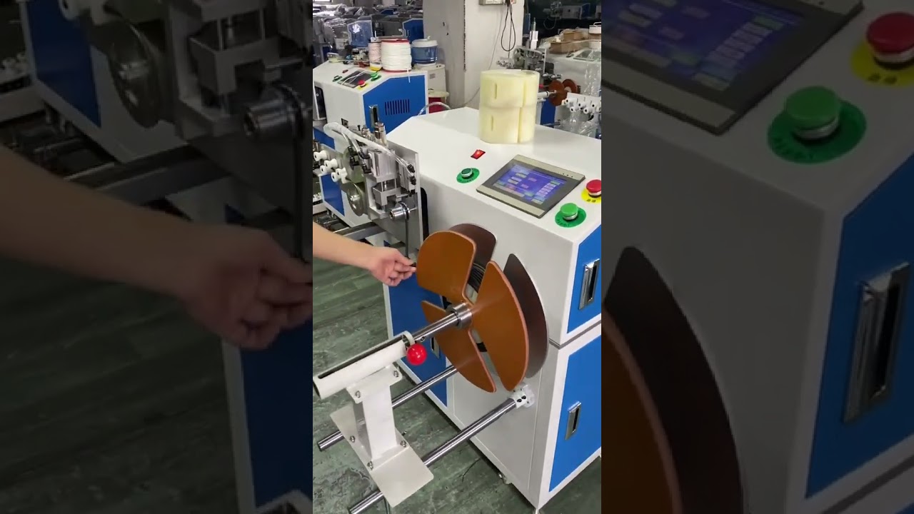 高效扁线圆线自动绕线机：精准计量、整齐绕制、高速运行