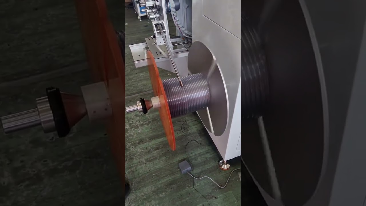 精准计量切割管材卷绕机 | 可调速整齐收卷多种管材