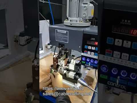 Horizontal Pneumatic Terminal Stripping Machine Suitable For All Kinds Of Horizontal Strip Terminals