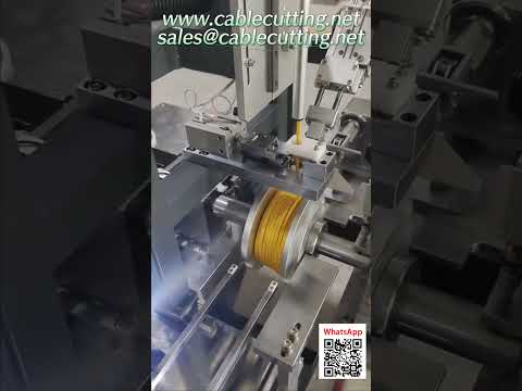 High Efficiency Cable Spooling Machine with Auto Feeding, Winding, Cutting &amp; Tying