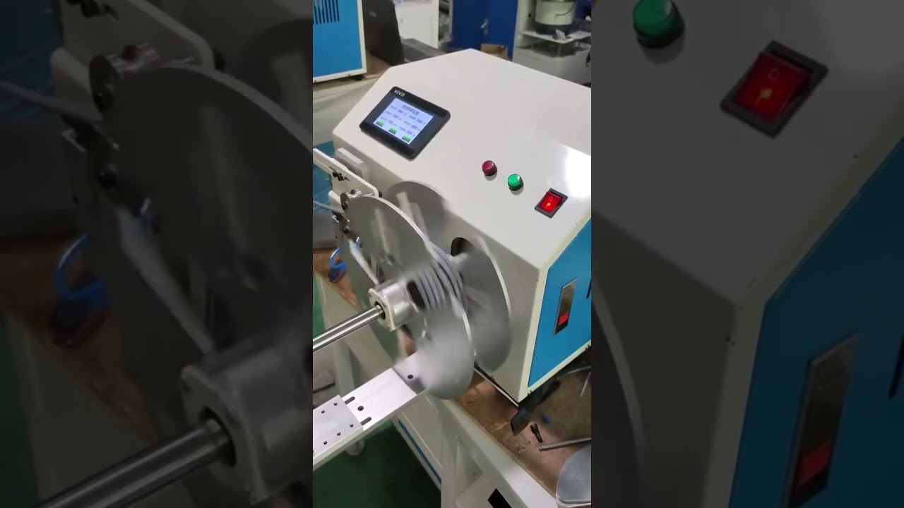 带计量绕线功能的绕线机实拍 #工厂 #机器