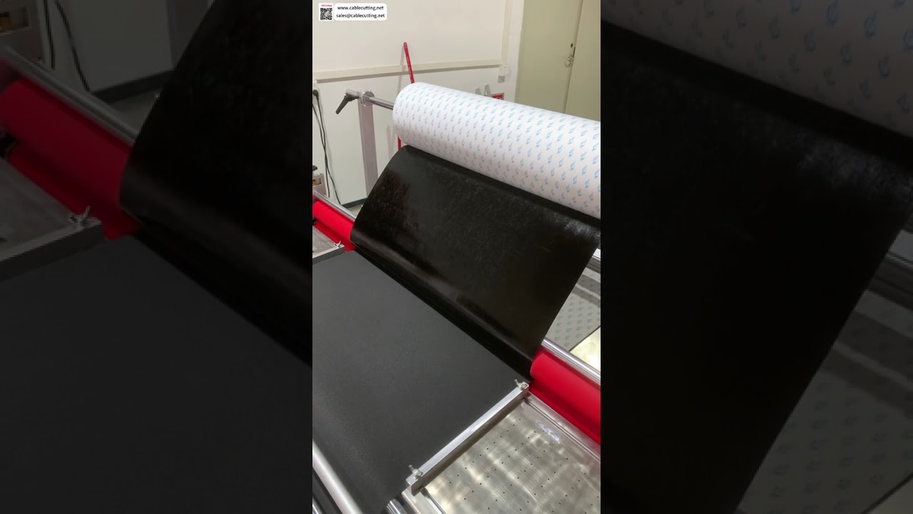 全自动泡沫覆膜裁切真空面板平滑对位滚压生产线设备