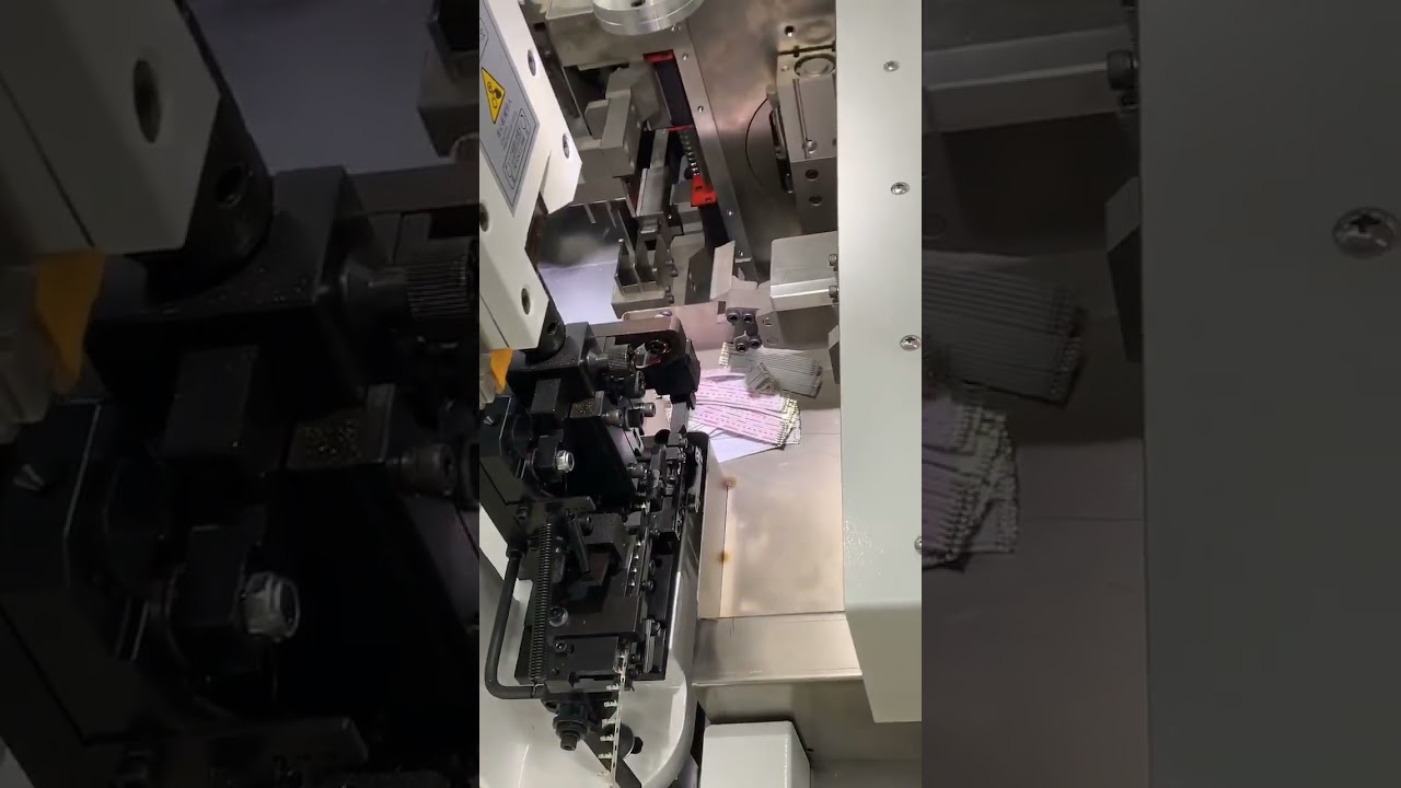 高效稳定精准！全自动双头线束加工机 #工厂 #机器 #工具