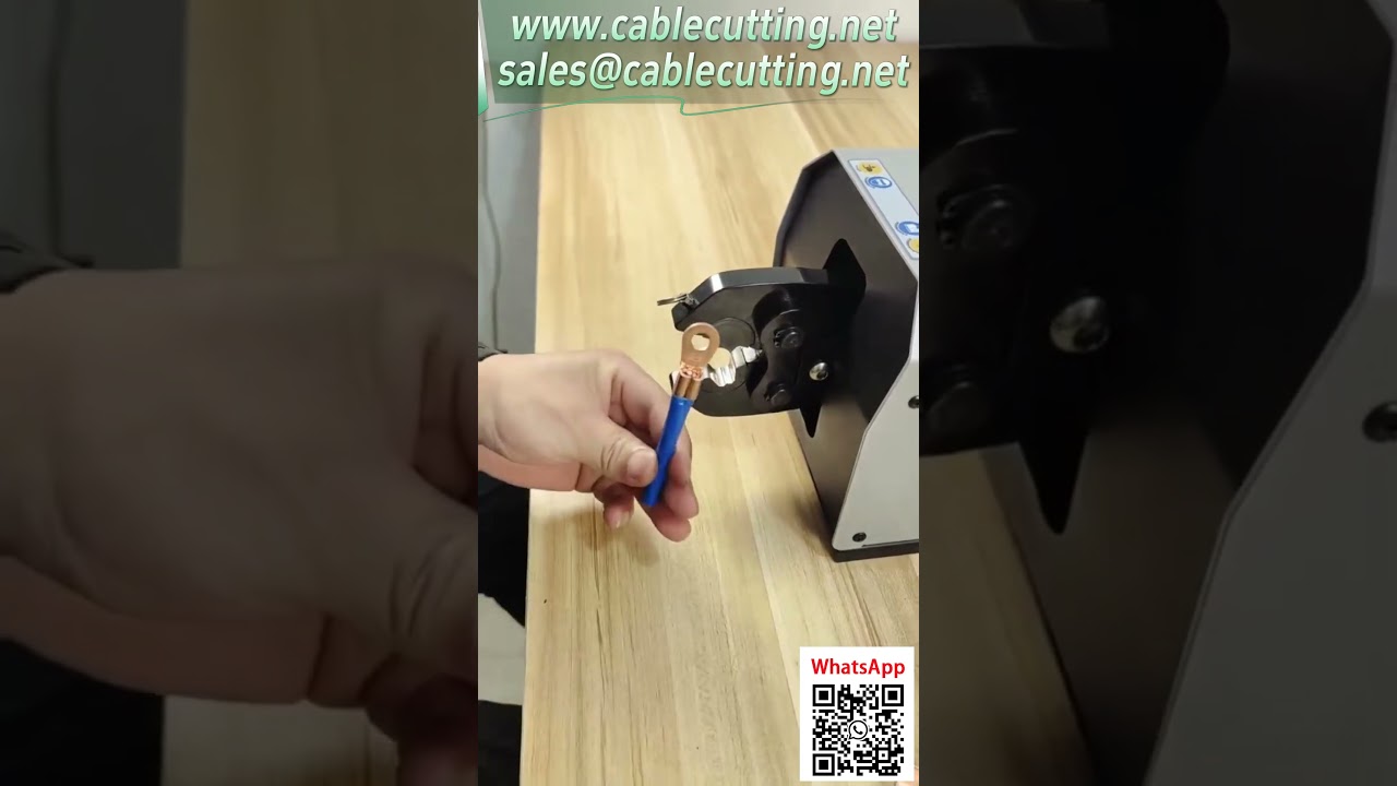 氣動端子壓接機｜開口鼻壓接效果實測展示