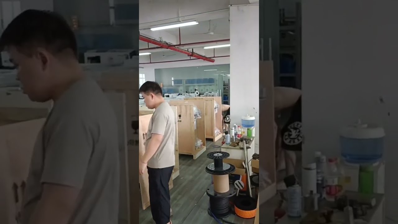 全自动电线电缆计米收卷机 | 管材缠绕计数设备 #工厂自动化 #机械