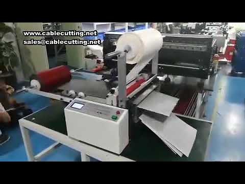 全自动壁纸裁切机 | 牛皮纸切割设备 | 高效纸张裁剪机