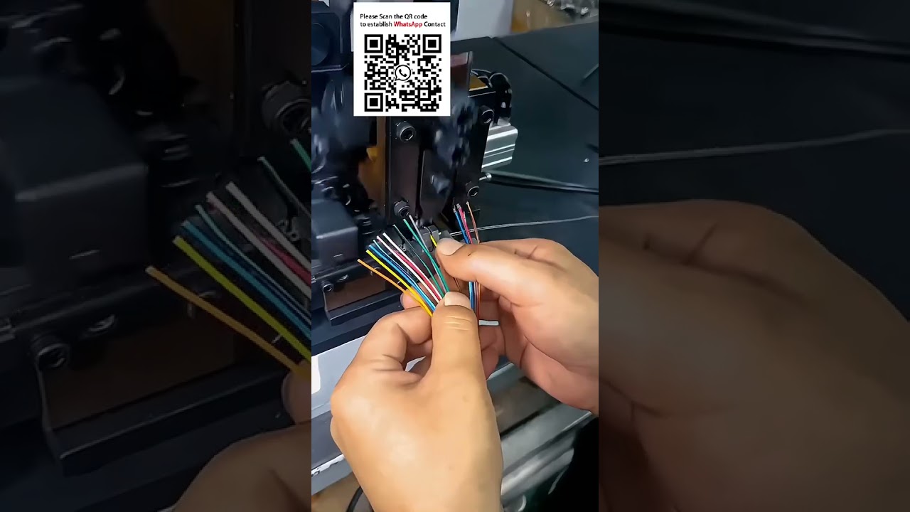 自动化高效剥线压接机：提升生产效率的利器 #机械工程