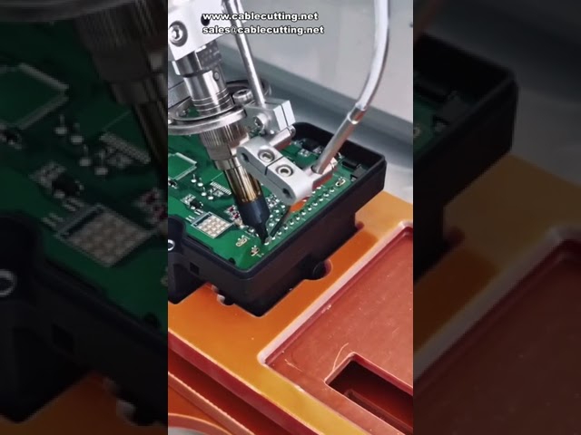 3 Axis Tin Soldering Machine PCB Automatic Soldering Robot Smd Electronic Components Led Mounting Ma