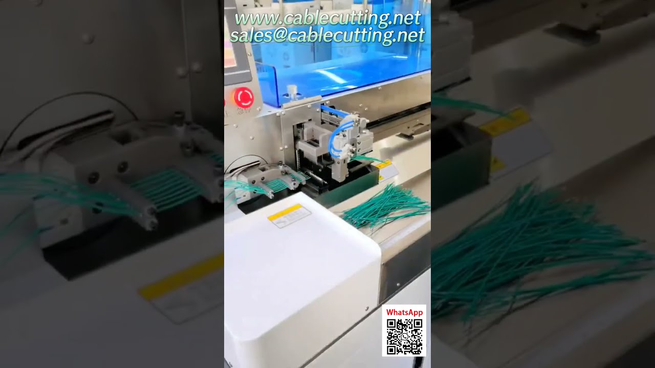 双头8线自动浸锡机，26AWG线材高效处理方案