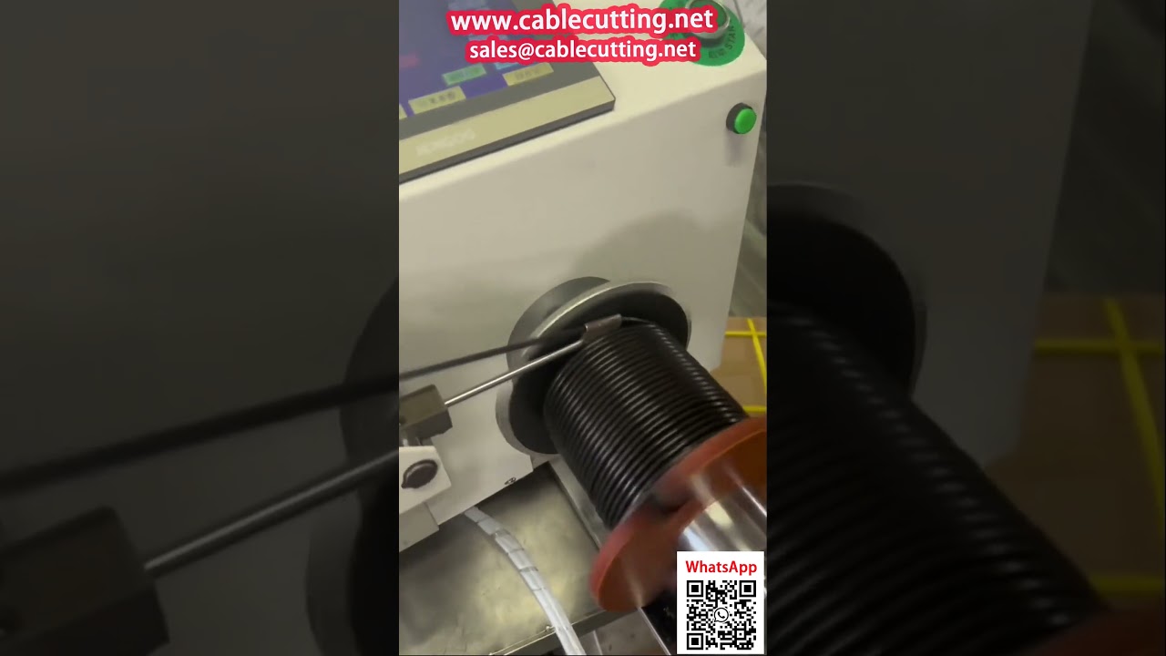 PVC焊接线精密复绕机，带计数器自动收线包装