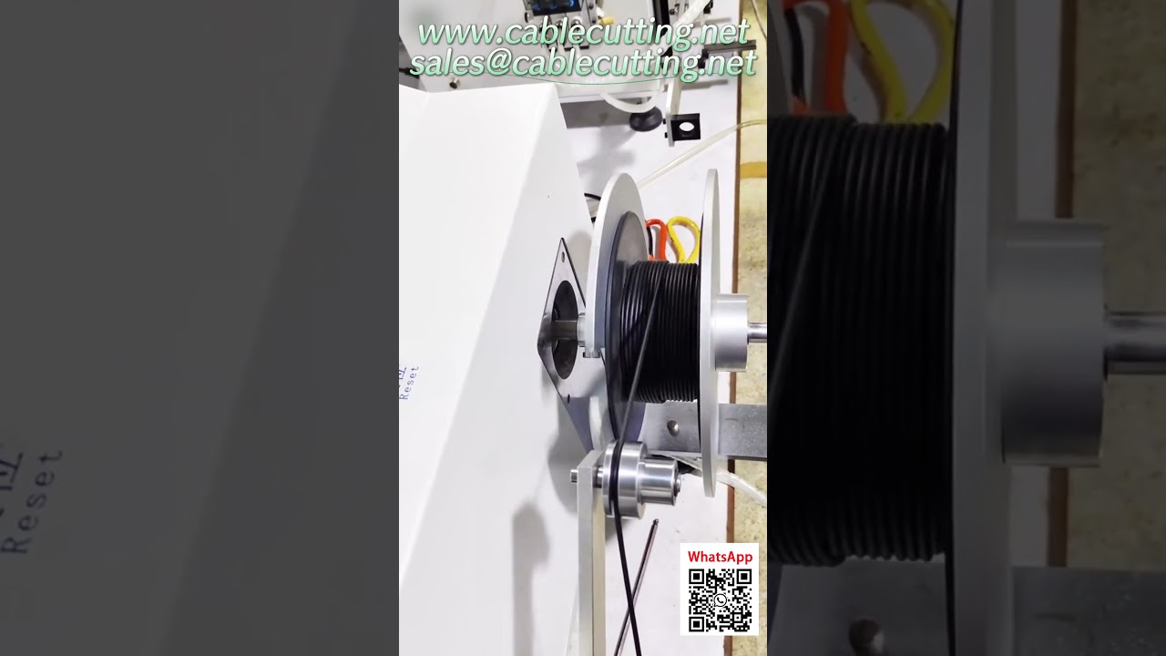 HDMI线缆自动收卷机 | 高效线缆加工解决方案