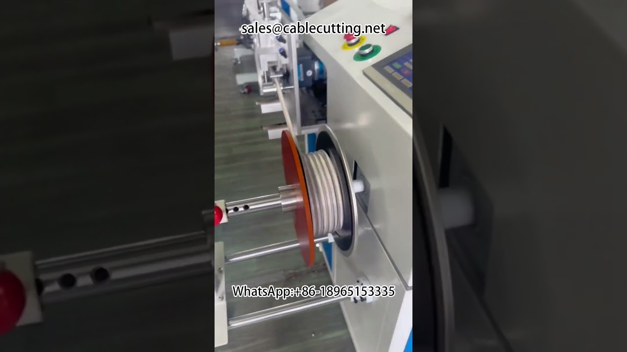 LED灯带自动计米绕线机 #LED灯带 #灯带 #绕线机 #线束加工设备