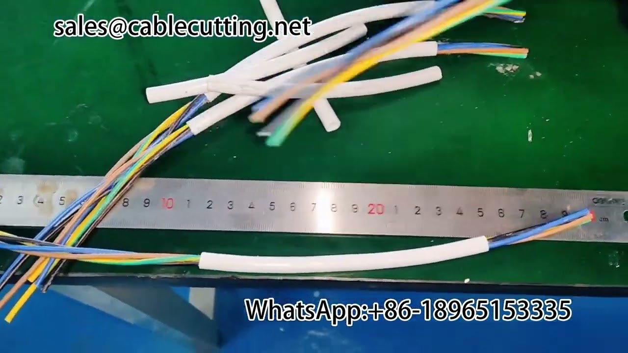 全自动电脑剥线机 | 高效线束加工设备