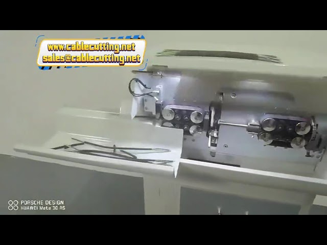 大型方形多芯电缆内外护套剥线机 | 高效自动化线缆加工设备