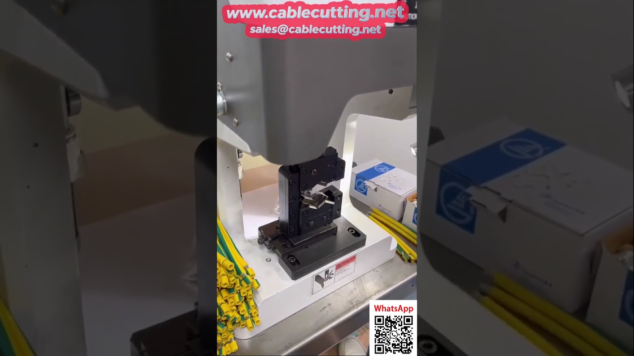 CNC液压端子压接机 | 高效自动化线束加工设备