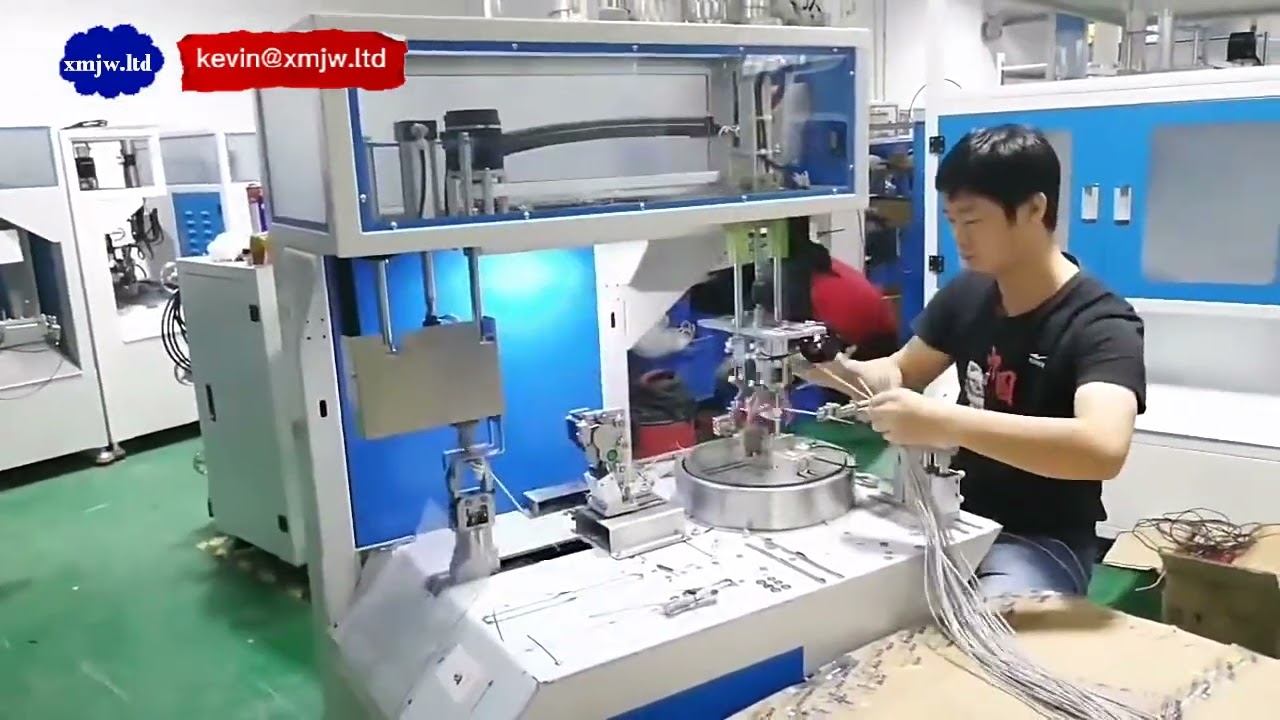 全自动电缆收卷捆扎机 | 高效线缆包装解决方案