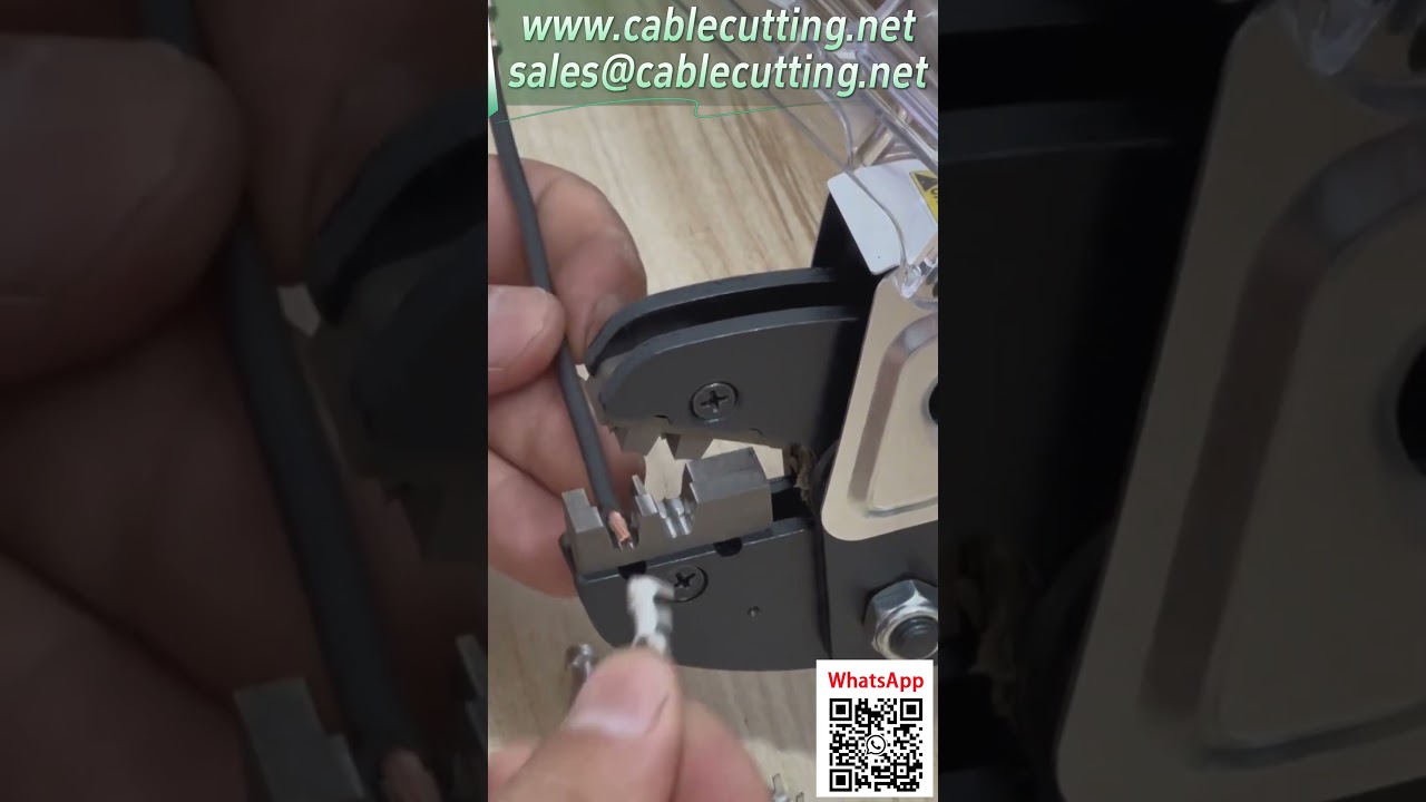 多功能端子壓接機｜插電即用｜插簧端子高效壓接實測