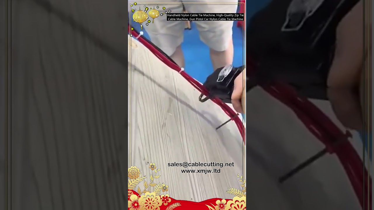 Handheld Nylon Cable Tie Machine, High Quality Zip Tie Cable Machine, Gun Pistol Car Nylon Cable Tie