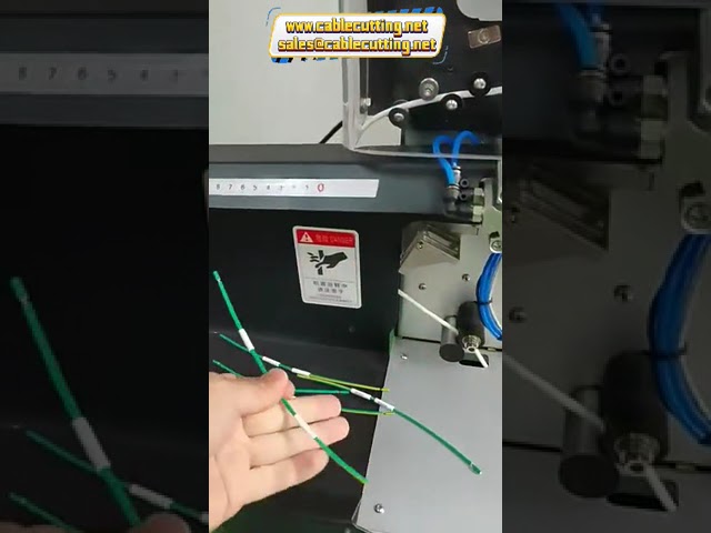 全自动印号码管剥线机 | 电脑线号印字套管机 | 电线切割打标设备