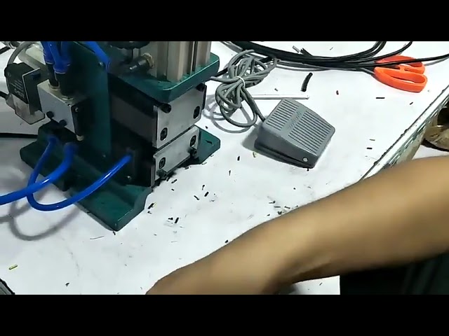 气动电缆剥皮机刀片 | 定制电线剥线机 | 高效线缆加工设备