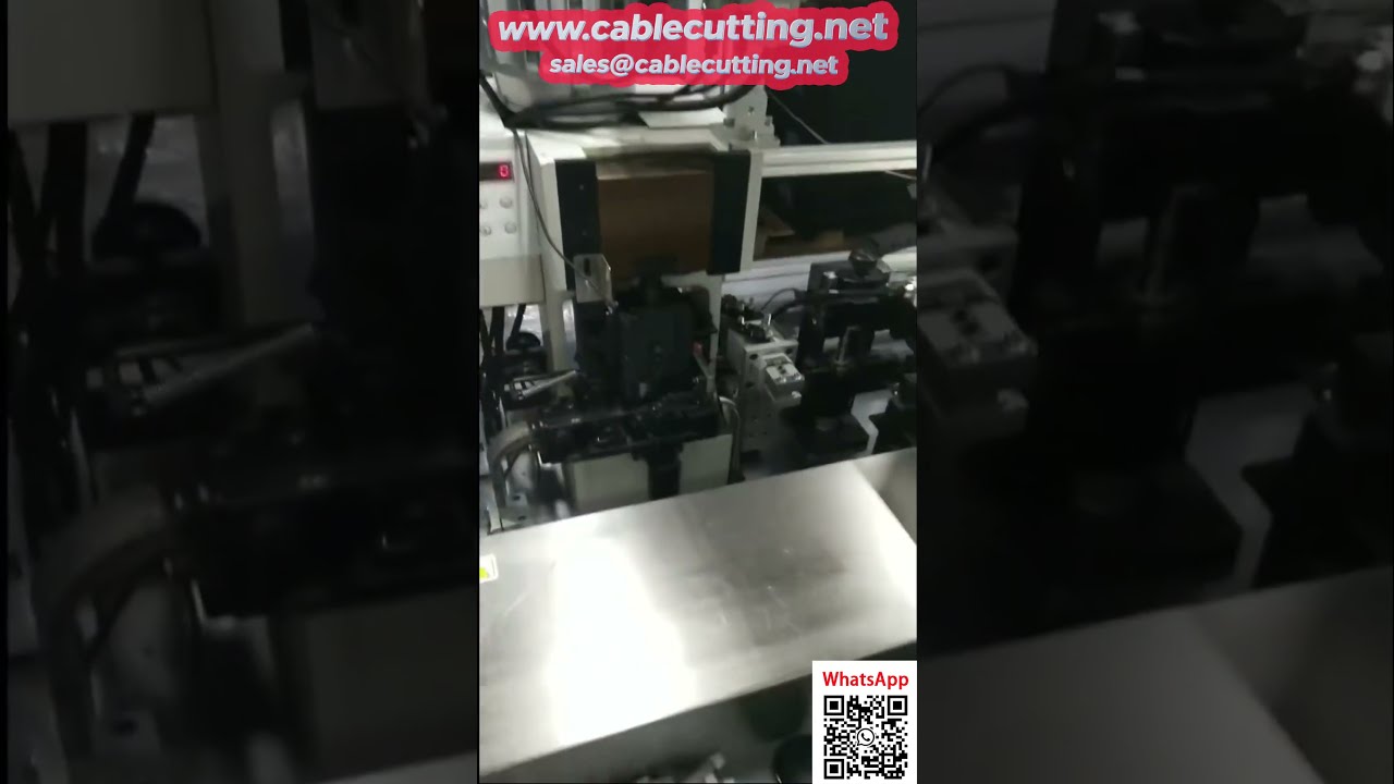全自动双压接与外壳插入机，集成视觉与压力检测系统