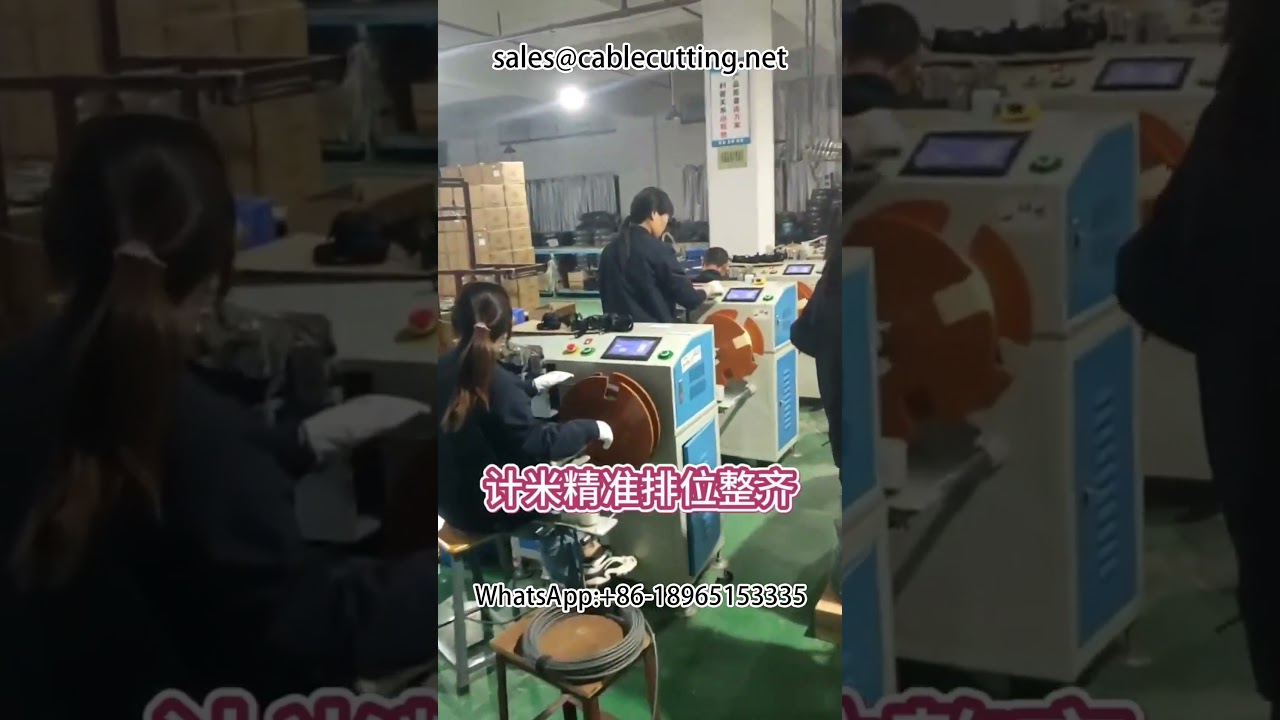 全自动绕线机 | 线束加工设备 | 高效线束生产解决方案