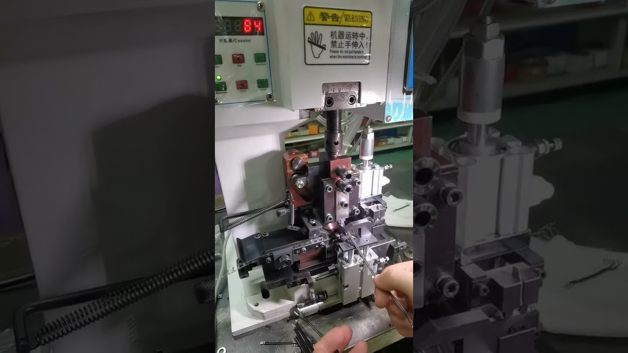 并排线剥线压接一体机 分线剥线压接实拍 #工厂自动化