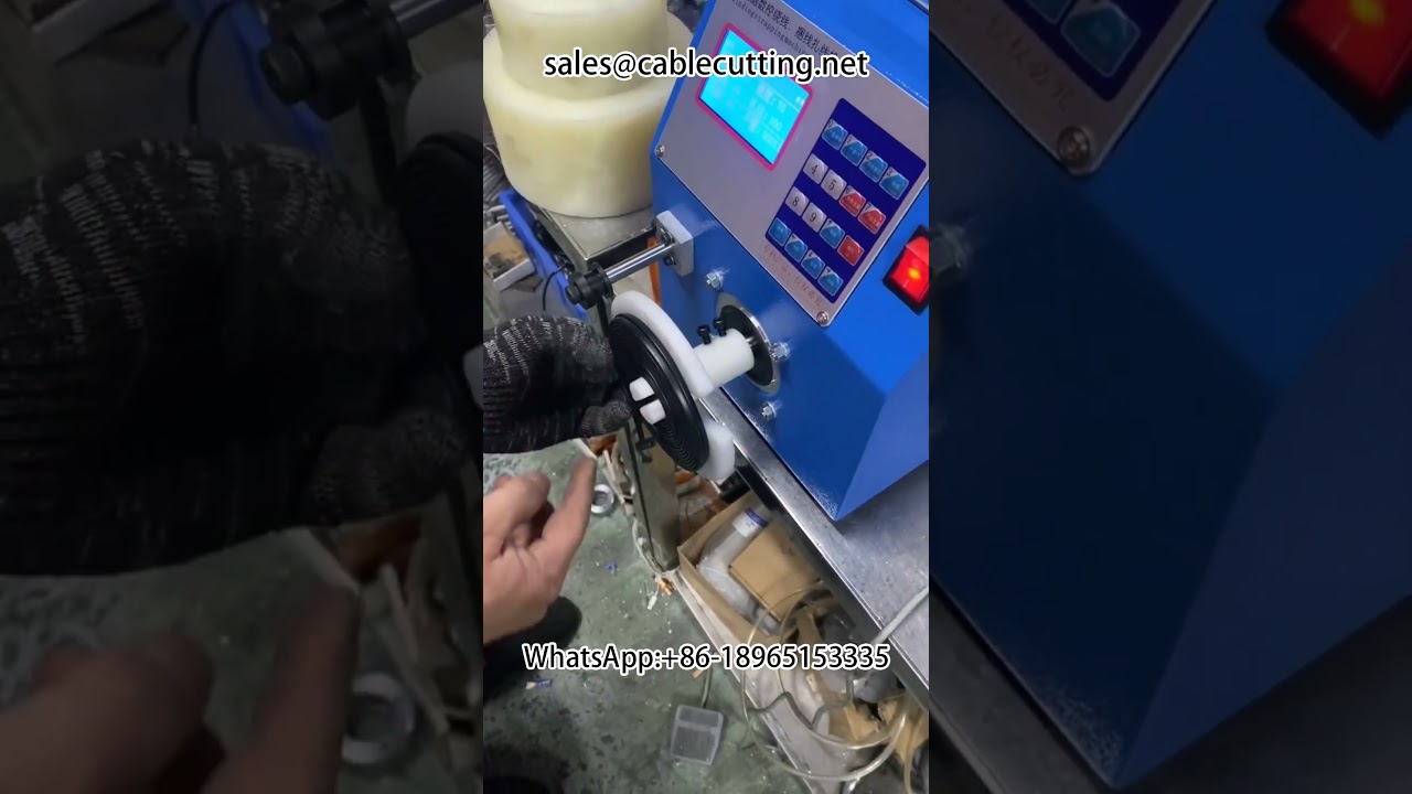 手持式数据线卷线机 P-X-2 | 自动剥线绕线一体机，提升工厂效率