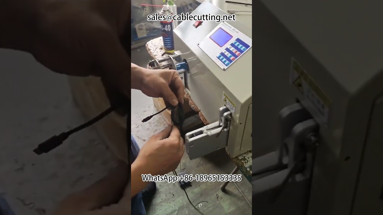 数据线自动绕线扎线机 | 高速线材卷绕打包设备