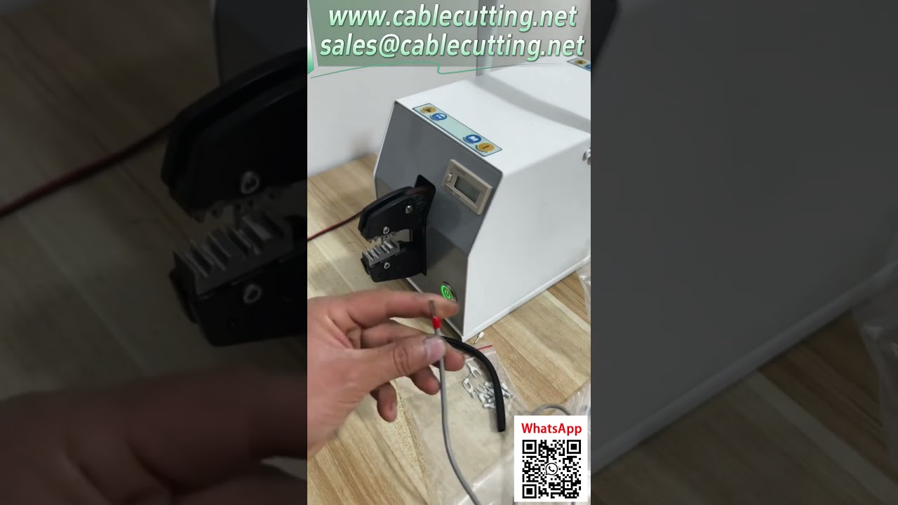 電動壓接機｜客製模具實現管型與裸端子同壓｜專業線束加工工具