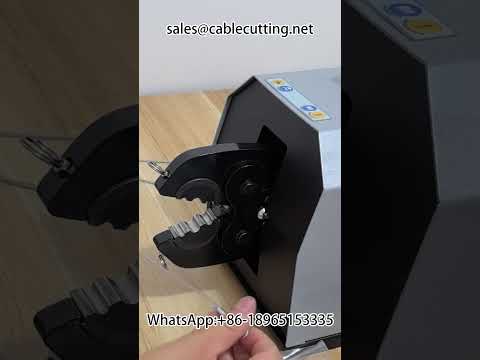 Pneumatic terminal crimping machine  Machine output 9 tonnes, crimping 300 square feet