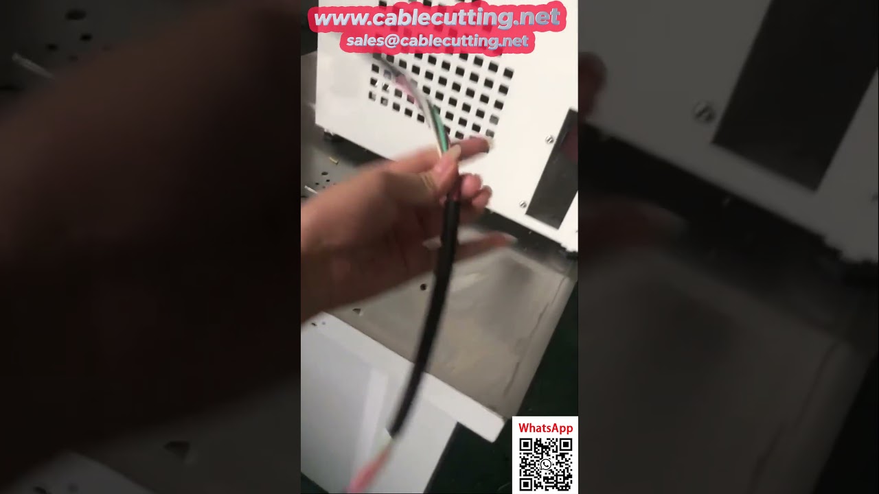 30mm²全自动电脑剥线机 | 高效精准电缆加工设备