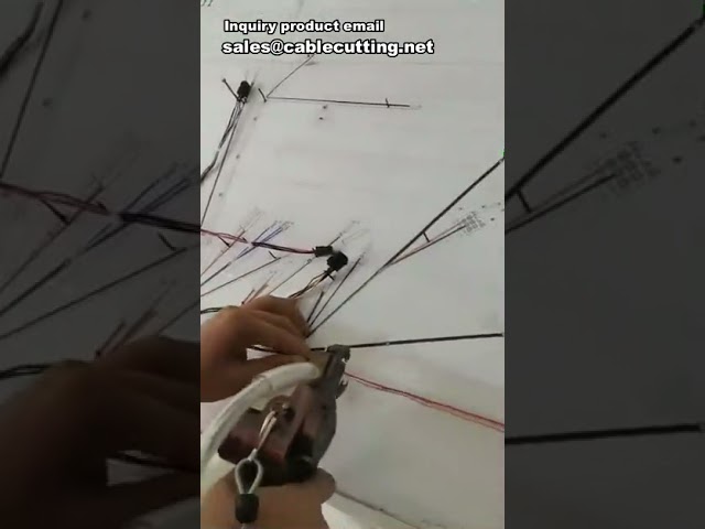 全自动尼龙扎带机 | 高效电缆扎带生产线