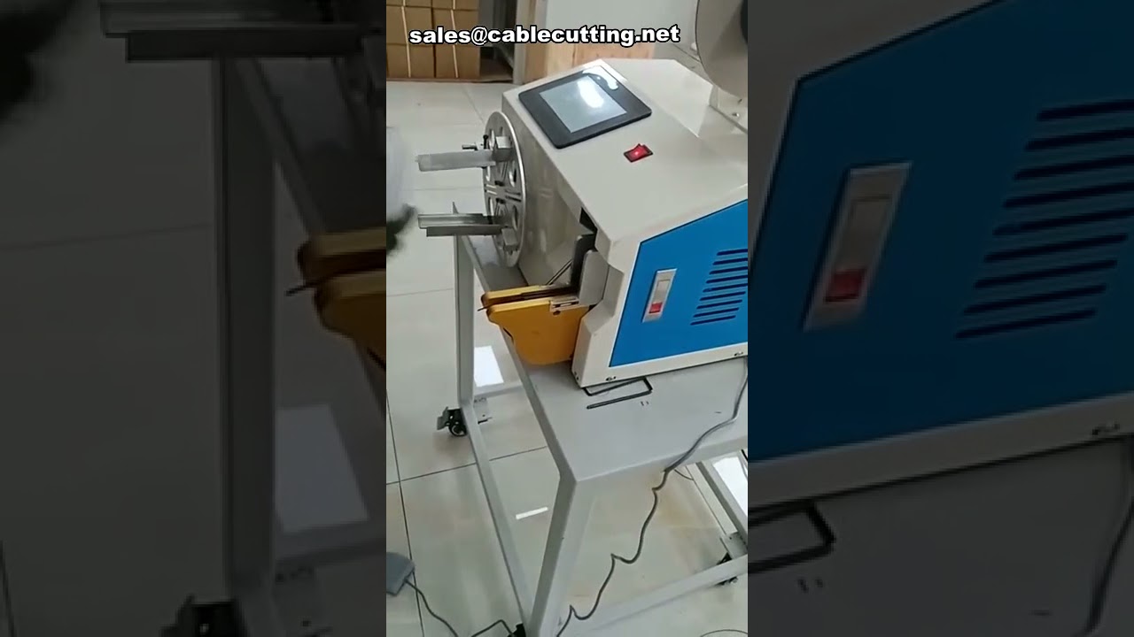 全自动绕线扎线机操作视频教程 | 高效线缆捆扎设备